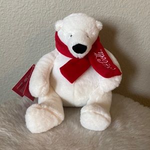 Coca-Cola polar bear plush 2014 NWT